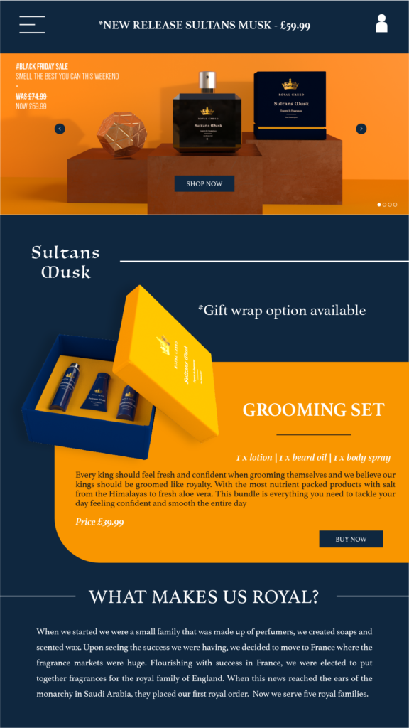 Sultans Musk UI