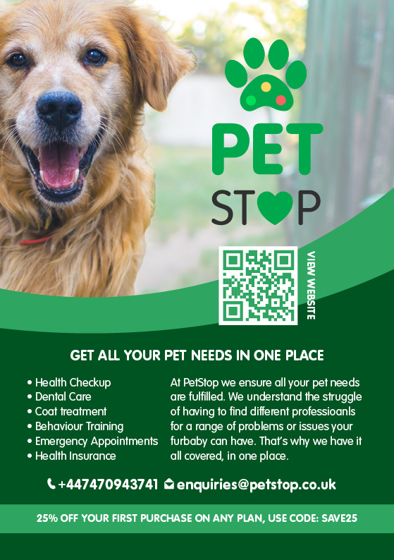 Pet Stop Poster