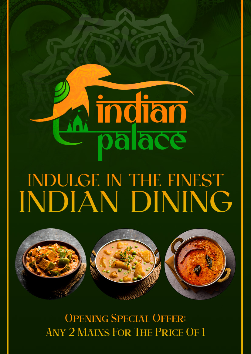 Restaurant Flyer with offer