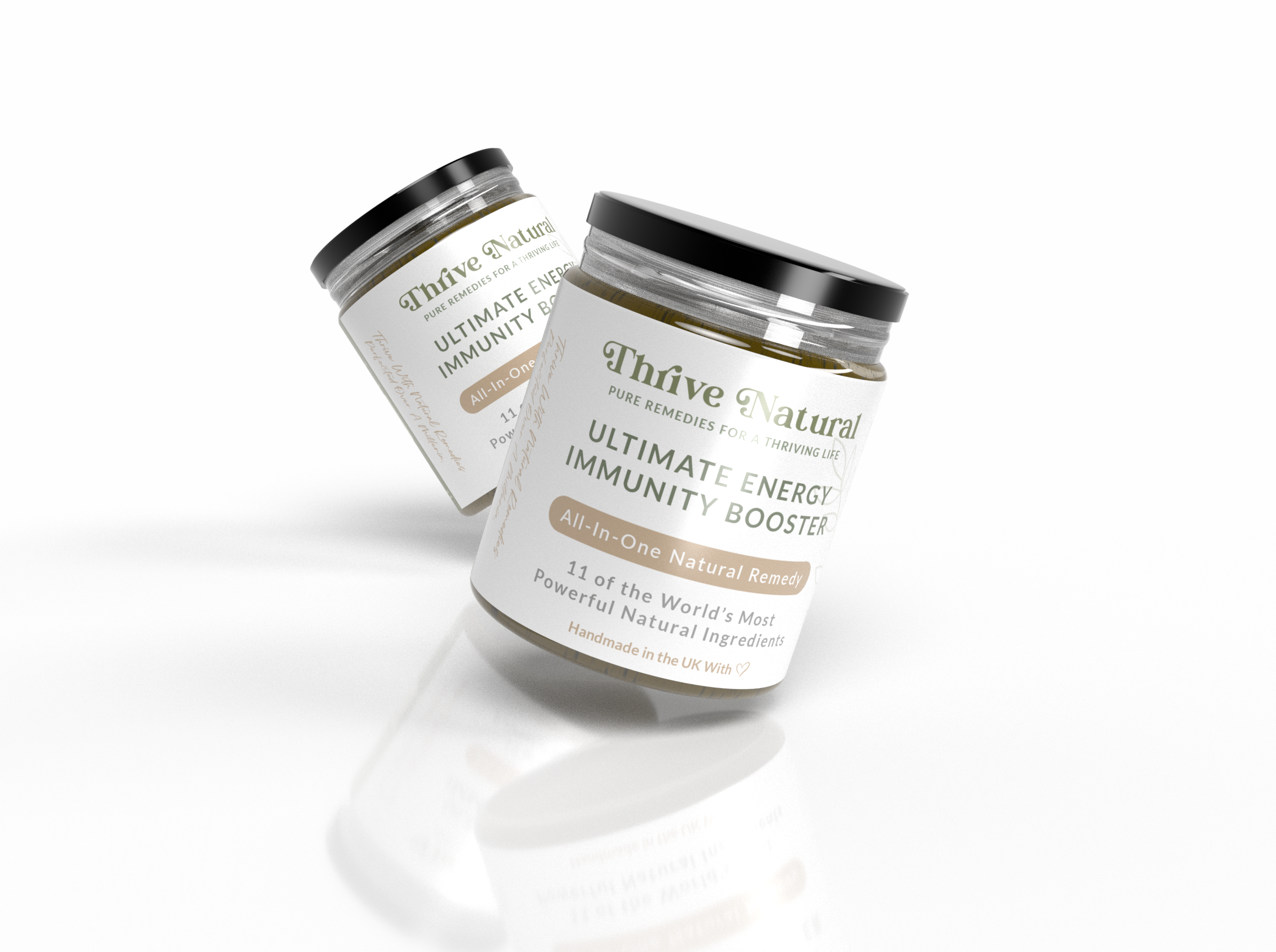 Render of Thrive Natural Jars